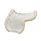 MAJYK EQUIPE® ‘ERGONOMICS’ CORRECTION FLEECE HUNTER PAD WITH IMPACT SHIMS - Majyk Equipe - Equiluxe Tack