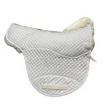 MAJYK EQUIPE® ‘ERGONOMICS’ CORRECTION FLEECE SHOWJUMP PAD WITH IMPACT SHIMS - Majyk Equipe - Equiluxe Tack