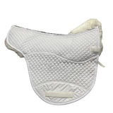 MAJYK EQUIPE® ‘ERGONOMICS’ CORRECTION FLEECE SHOWJUMP PAD WITH IMPACT SHIMS - Majyk Equipe - Equiluxe Tack