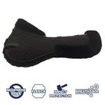 Majyk Equipe Ergonomics Full Fleece Correction Half Pad with Impact Protection Shims - Majyk Equipe - Equiluxe Tack