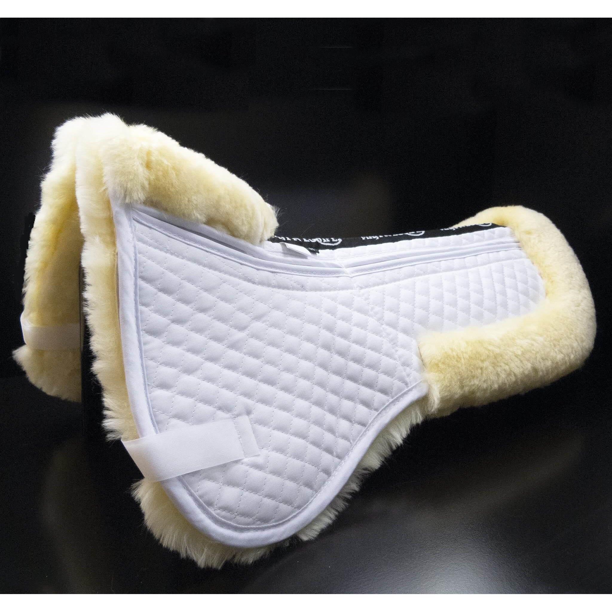 Majyk Equipe Ergonomics Full Fleece Correction Half Pad with Impact Protection Shims - Majyk Equipe - Equiluxe Tack