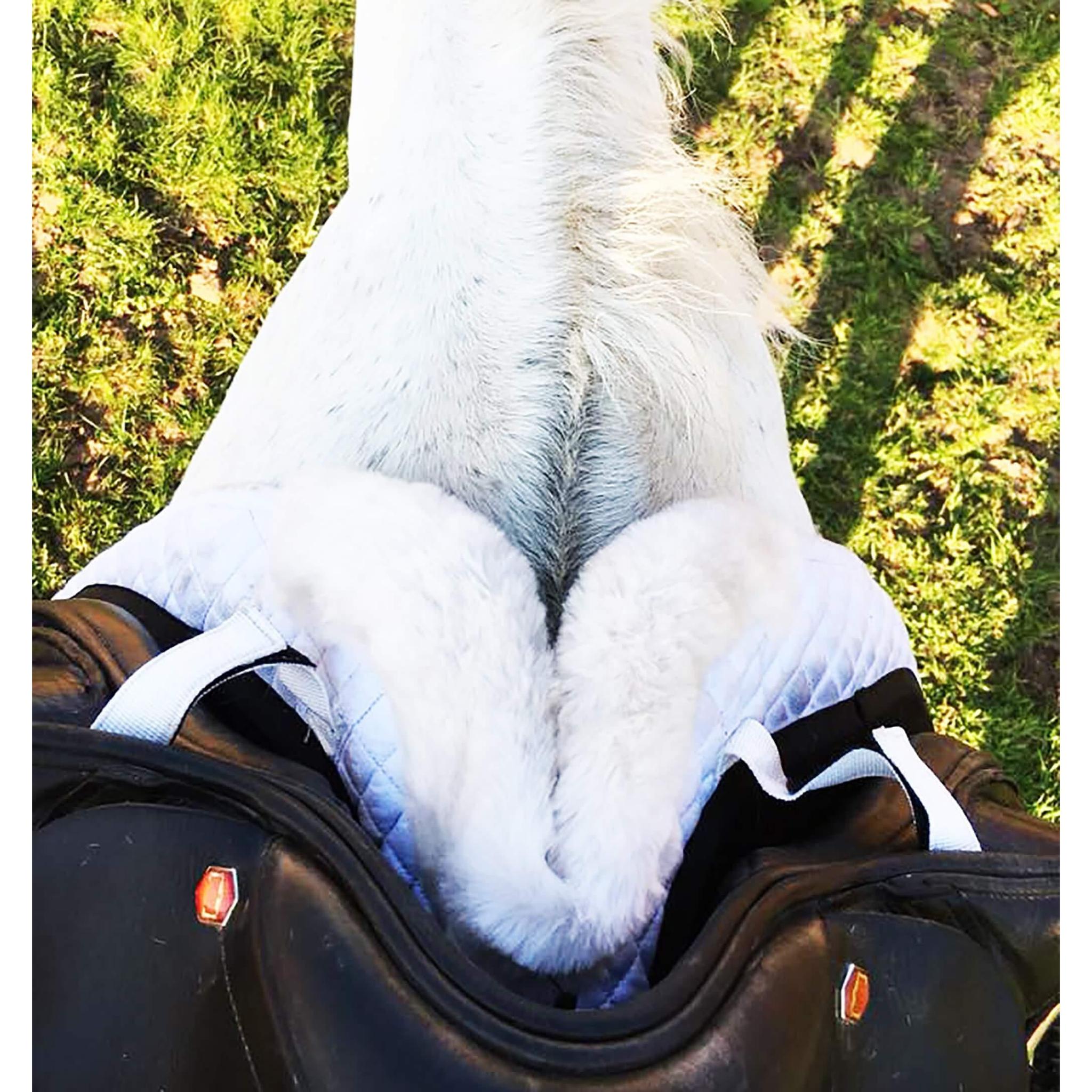 Majyk Equipe Ergonomics Full Fleece Correction Half Pad with Impact Protection Shims - Majyk Equipe - Equiluxe Tack