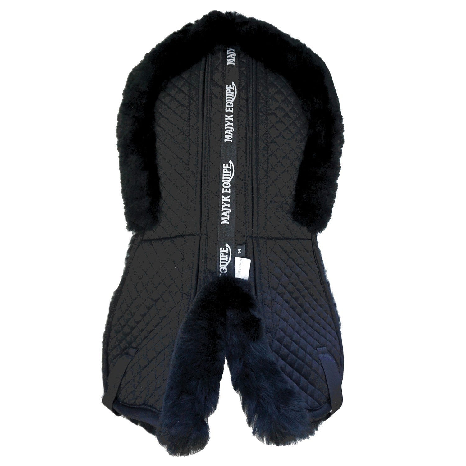 Majyk Equipe Ergonomics Full Fleece Correction Half Pad with Impact Protection Shims - Majyk Equipe - Equiluxe Tack