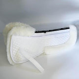 Majyk Equipe Ergonomics Full Fleece Correction Half Pad with Impact Protection Shims - Majyk Equipe - Equiluxe Tack