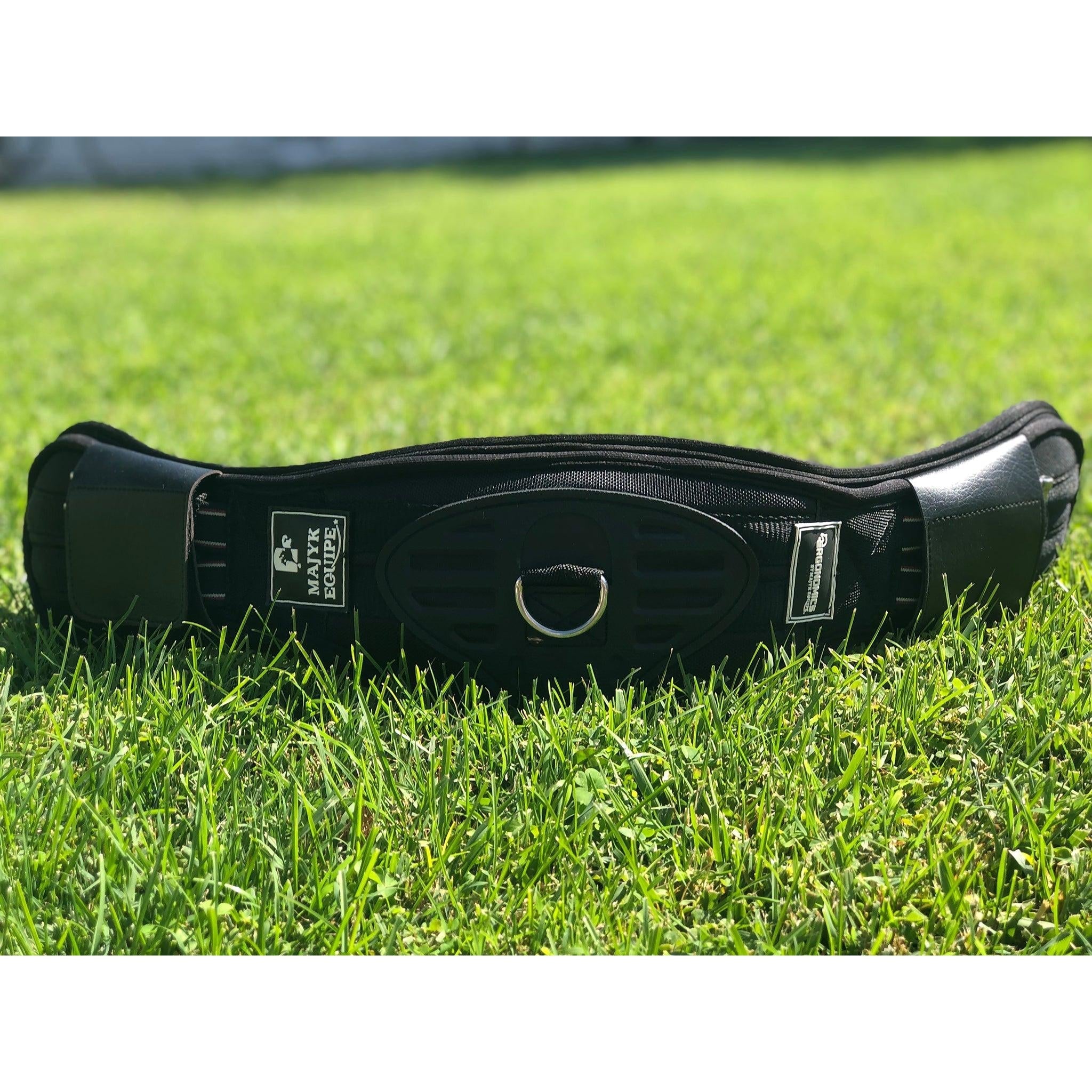 Majyk Equipe Ergonomics Spur Saver Dressage Girth with Buckle Guards - Majyk Equipe - Equiluxe Tack
