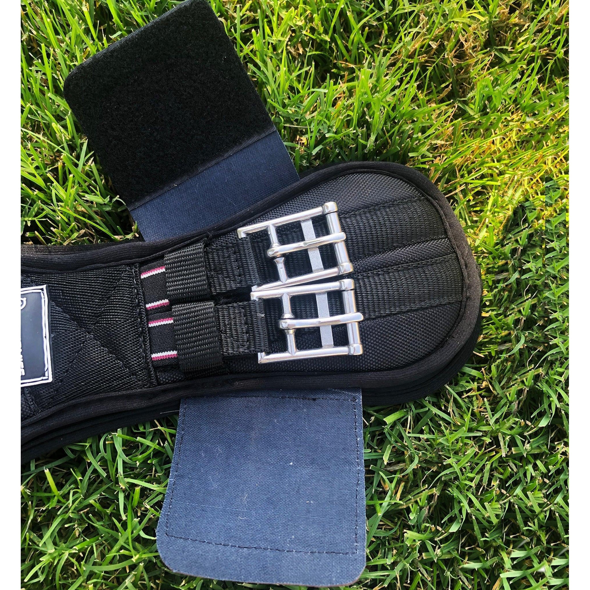 Majyk Equipe Ergonomics Spur Saver Dressage Girth with Buckle Guards - Majyk Equipe - Equiluxe Tack