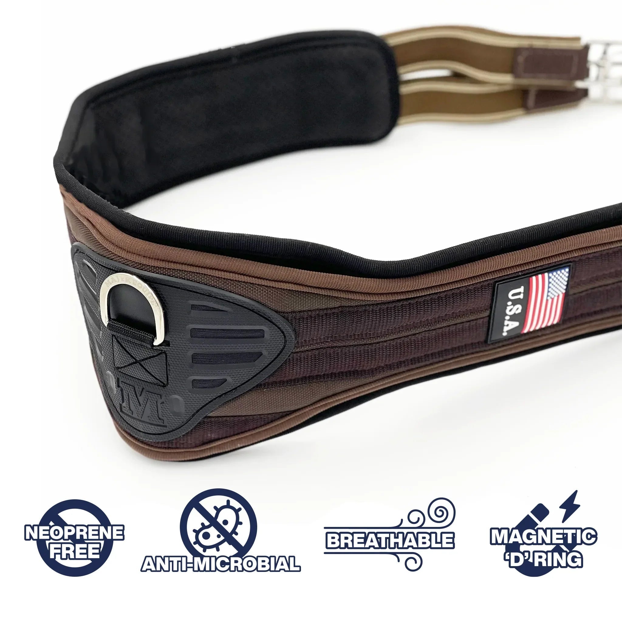 Majyk Equipe Ergonomics 'Superhorse' All Purpose Shoulder Relief Girth with neoprene - free liner - Majyk Equipe - Equiluxe Tack