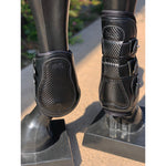 Majyk Equipe Estrella' Carbon Leather Tendon Boots - Majyk Equipe - Equiluxe Tack