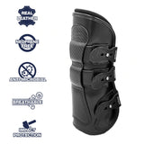Majyk Equipe Estrella' Carbon Leather Tendon Boots - Majyk Equipe - Equiluxe Tack