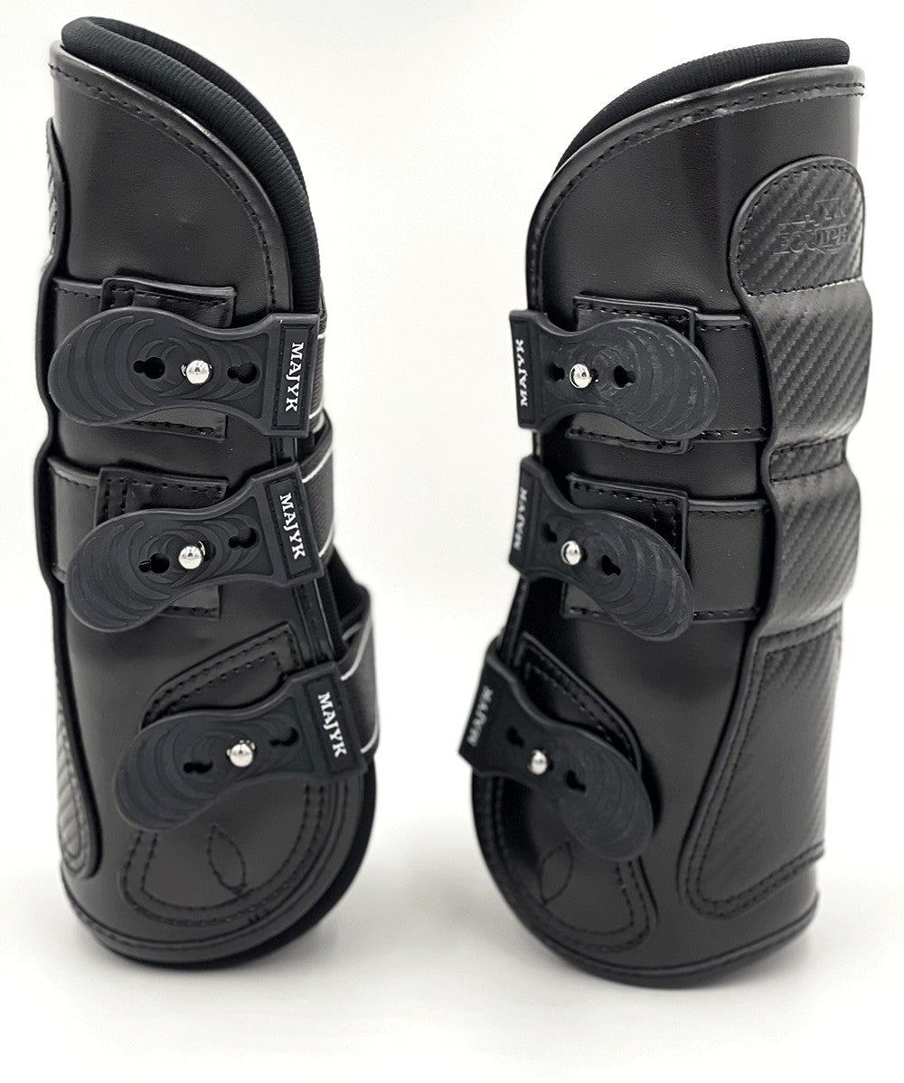 Majyk Equipe Estrella' Carbon Leather Tendon Boots - Majyk Equipe - Equiluxe Tack