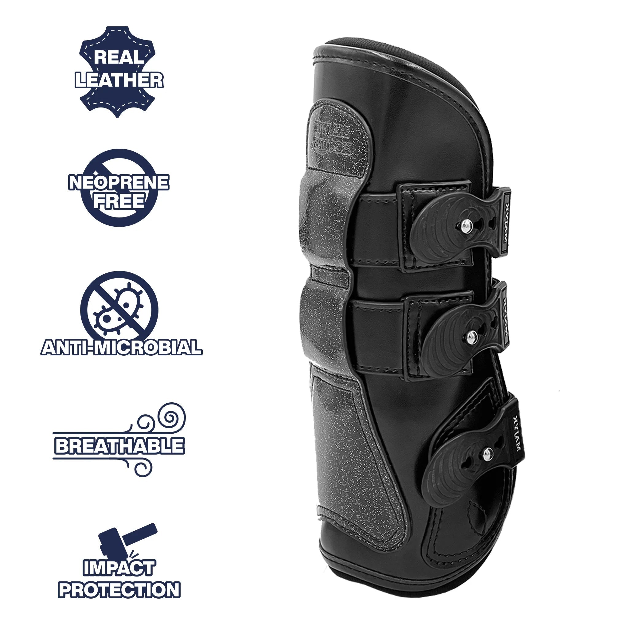 Majyk Equipe Estrella' Sparkle Leather Tendon Boots - Majyk Equipe - Equiluxe Tack