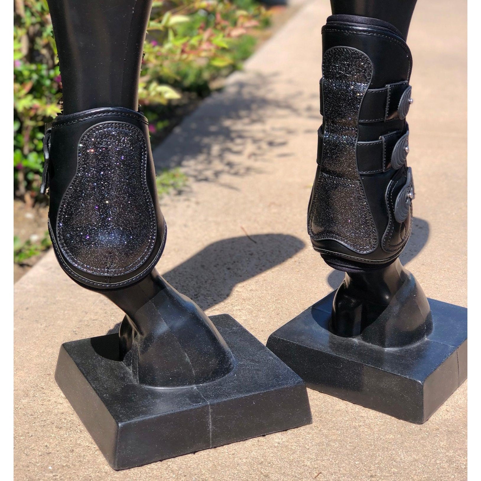 Majyk Equipe Estrella' Sparkle Leather Tendon Boots - Majyk Equipe - Equiluxe Tack