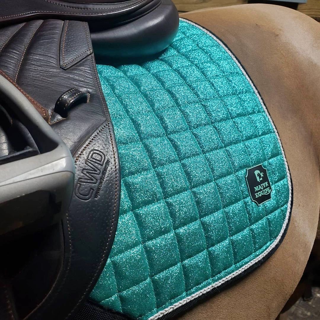 Majyk Equipe Estrella Sparkle Luxury Close Contact Saddle Pad - Majyk Equipe - Equiluxe Tack