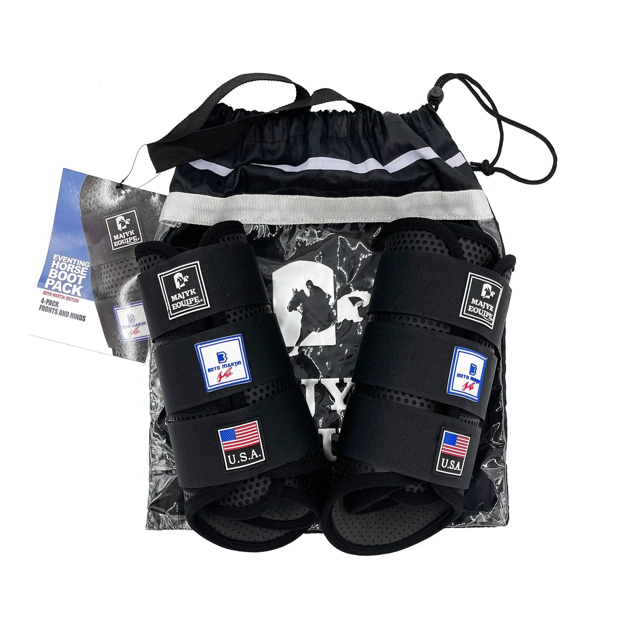 MAJYK EQUIPE® Eventing 4 Pack - (Fronts and Hinds) Boyd Martin Series - Majyk Equipe - Equiluxe Tack