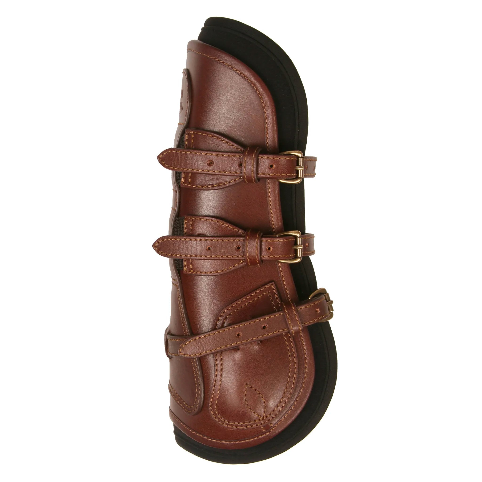 Majyk Equipe Leather Equitation Tendon Boot with Impact Protective Removable Liners (Buckle Closures) - Equiluxe Tack