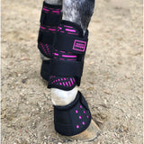 Majyk Equipe Limited Edition Hot Pink Special XC Elite Boot Set (Fronts and Hinds) - Equiluxe Tack