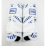 MAJYK EQUIPE® Limited Edition White/Blue XC 4 Pack (Fronts and Hinds) - Equiluxe Tack