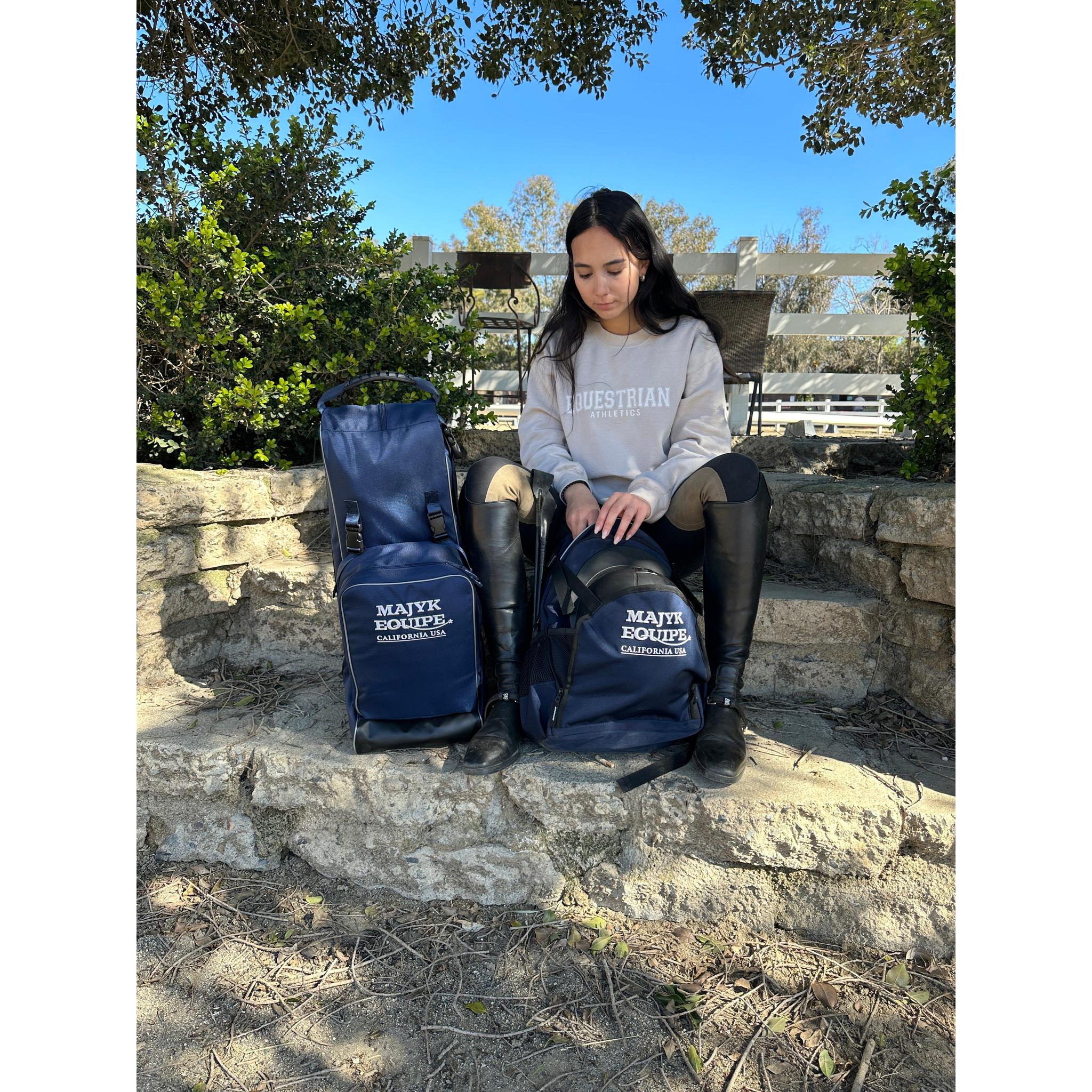 Majyk Equipe Show/Barn Bag with Hat Compartment - Majyk Equipe - Equiluxe Tack