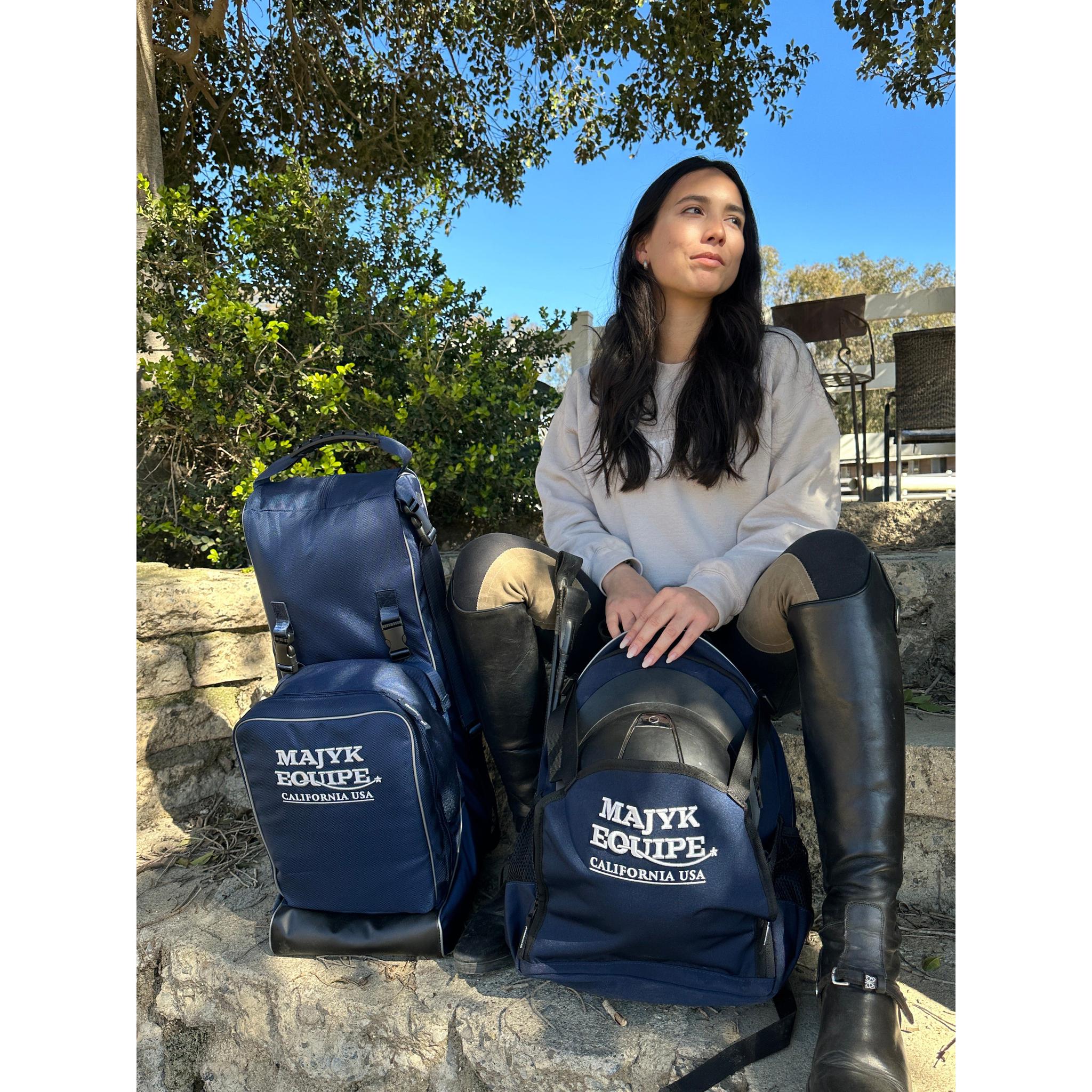 Majyk Equipe Show/Barn Bag with Hat Compartment - Majyk Equipe - Equiluxe Tack