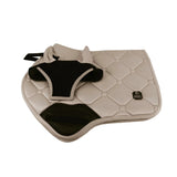 MAJYK EQUIPE® Silk Touch Saddle Pad and Matching Bonnet (Combination Special Price Bundle) - Majyk Equipe - Equiluxe Tack