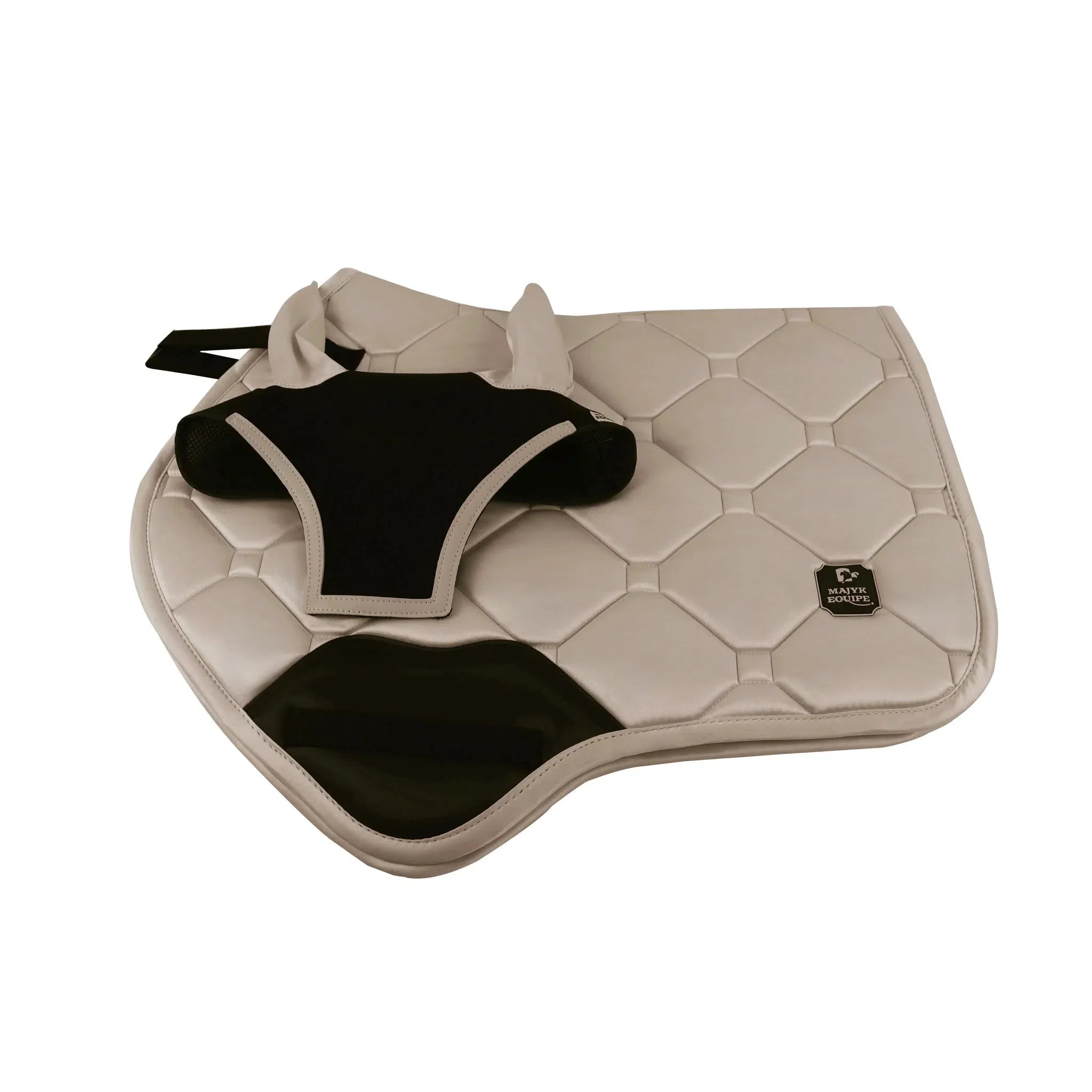 MAJYK EQUIPE® Silk Touch Saddle Pad and Matching Bonnet (Combination Special Price Bundle) - Majyk Equipe - Equiluxe Tack