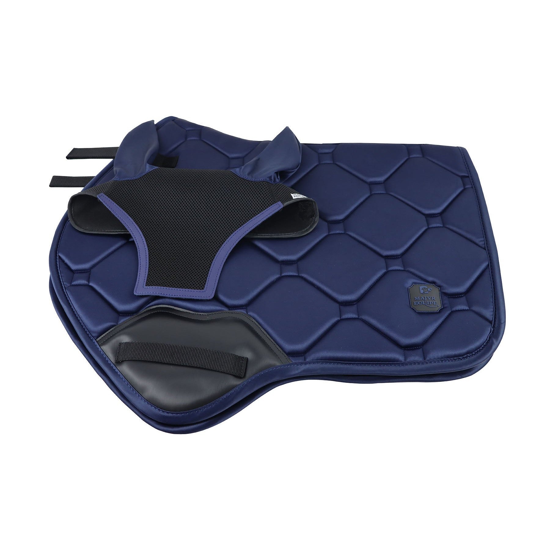 MAJYK EQUIPE® Silk Touch Saddle Pad and Matching Bonnet (Combination Special Price Bundle) - Majyk Equipe - Equiluxe Tack
