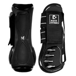 Majyk Equipe Vented Infinity Open Front Jump Boot Black - Majyk Equipe - Equiluxe Tack