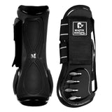 Majyk Equipe Vented Infinity Open Front Jump Boot Black - Majyk Equipe - Equiluxe Tack