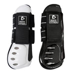 Majyk Equipe Vented Infinity Open Front Jump Boot Color: White - Majyk Equipe - Equiluxe Tack