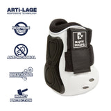 Majyk Equipe Vented Infinity Open Front Jump Boot with ARTi - LAGE Technology (Hind) - Majyk Equipe - Equiluxe Tack