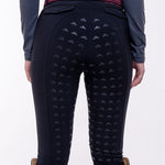 Makebe Italy Ladies Full Seat Silicone Petra Breeches - Grey, 42 - Makebe Italy - Equiluxe Tack