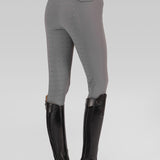 Makebe Italy Ladies Full Seat Silicone Petra Breeches - Grey, 42 - Makebe Italy - Equiluxe Tack