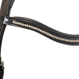 Makebe Italy Padded Wide Noseband Leather Dressage Bridle - Full - Makebe Italy - Equiluxe Tack