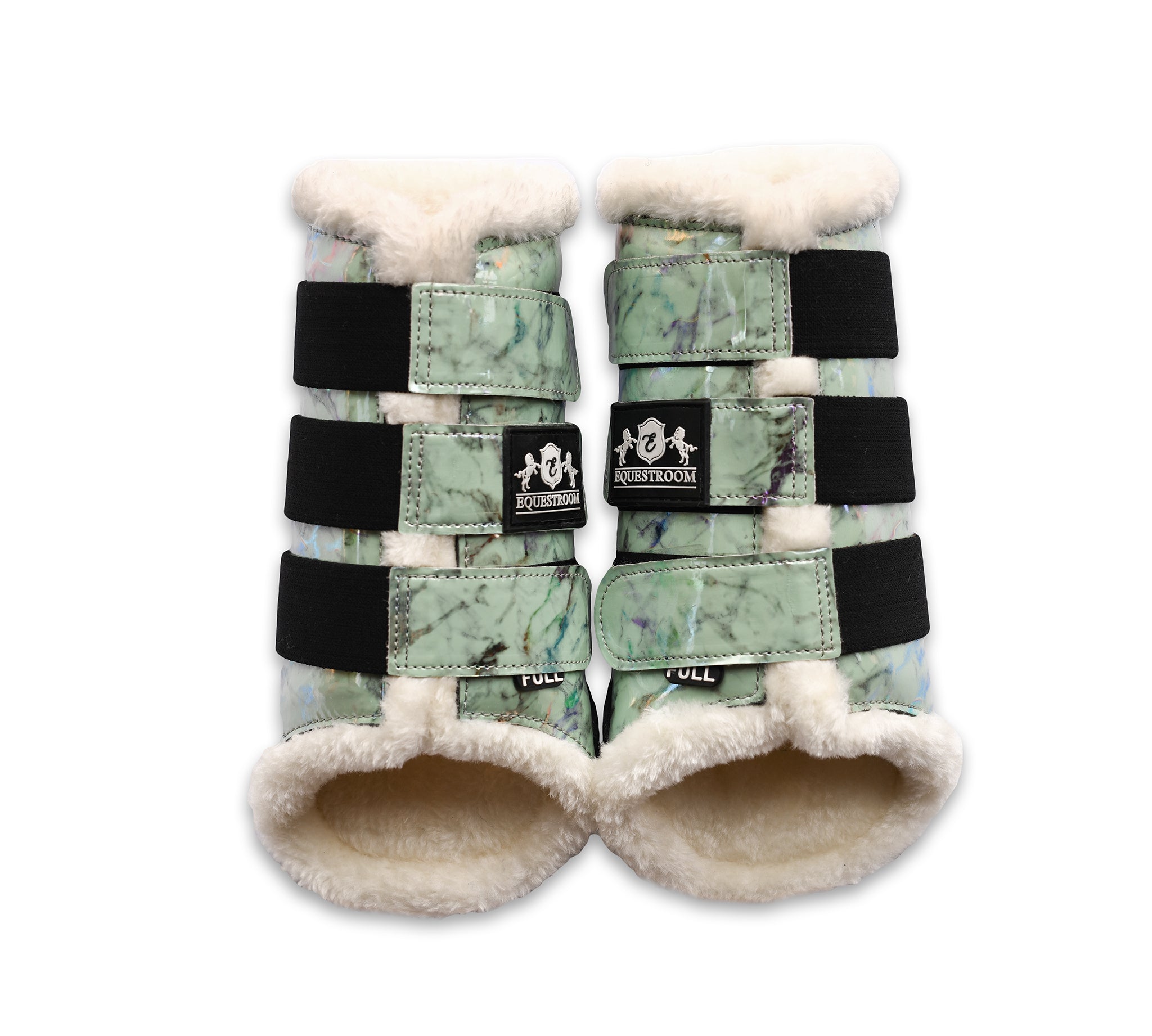 Marble Mint Brushing Boots - Equestroom - Equiluxe Tack
