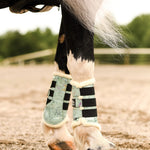 Marble Mint Brushing Boots - Equestroom - Equiluxe Tack