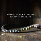 Masego Horsewear 'Black Diamond' Browband - MASEGO horsewear - Equiluxe Tack