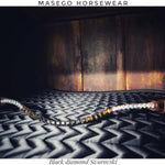 Masego Horsewear 'Black Diamond' Browband - MASEGO horsewear - Equiluxe Tack