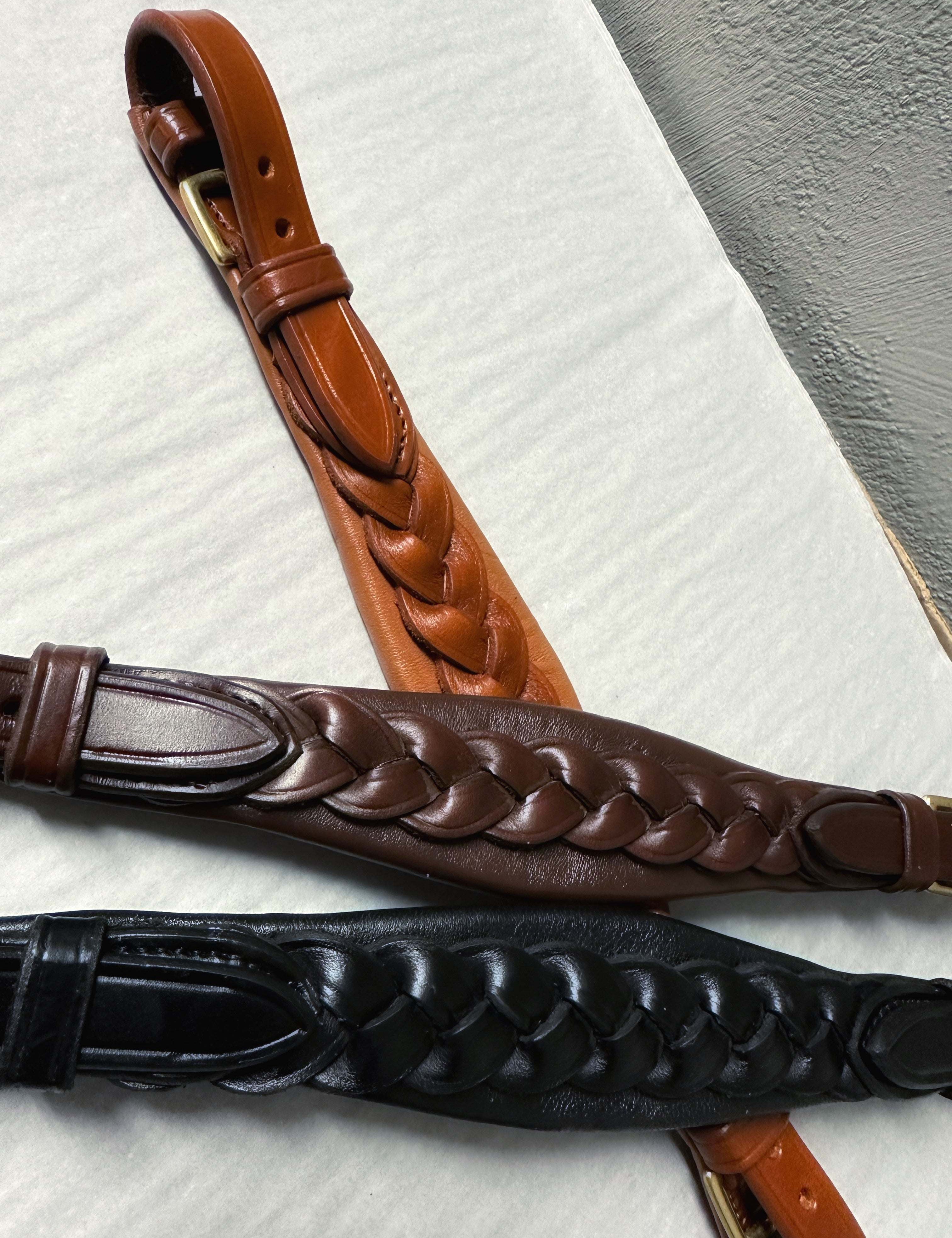 Masego Horsewear Braided Noseband for Hackamore Bridle - MASEGO horsewear - Equiluxe Tack