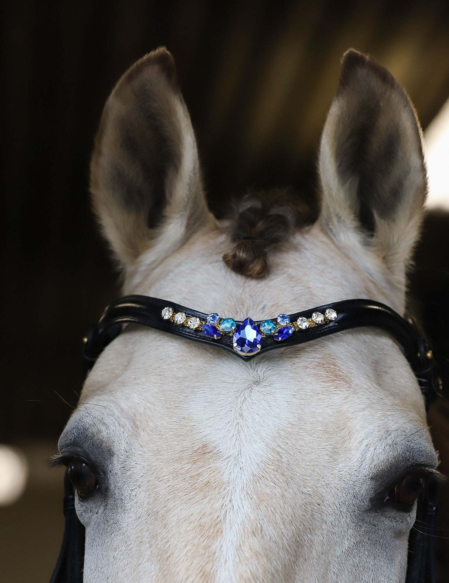 Masego Horsewear Indigo Starling Browband - MASEGO horsewear - Equiluxe Tack