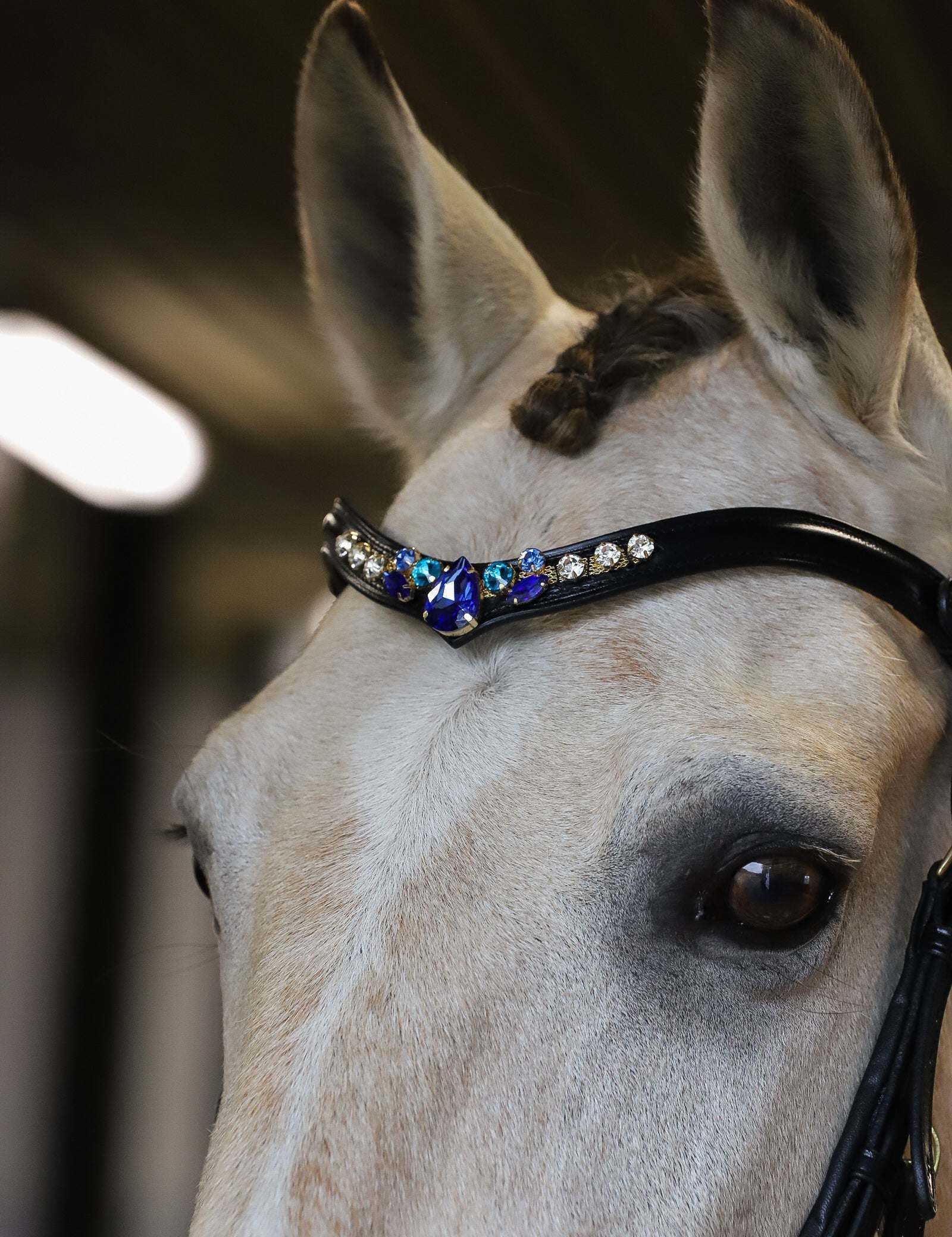Masego Horsewear Indigo Starling Browband - MASEGO horsewear - Equiluxe Tack