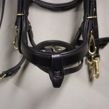 Masego Horsewear Italian Leather Lily Multi - Bridle - Brown, Full - MASEGO horsewear - Equiluxe Tack