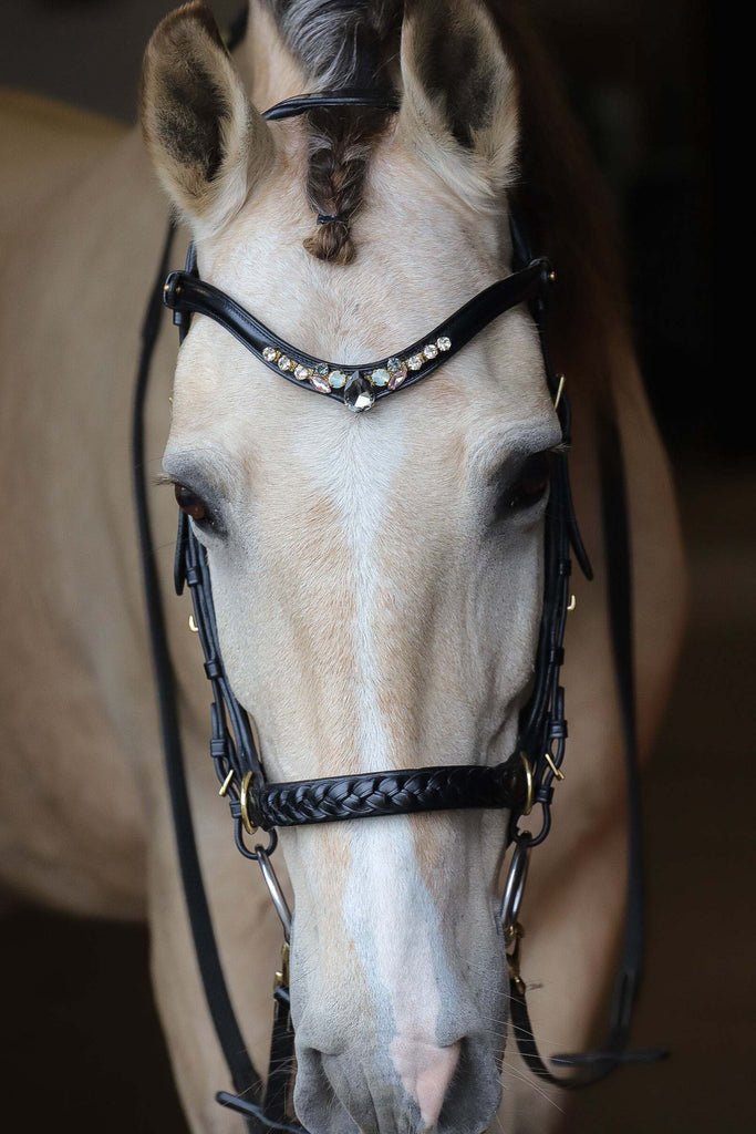 Masego Horsewear Misty Heron Browband - MASEGO horsewear - Equiluxe Tack