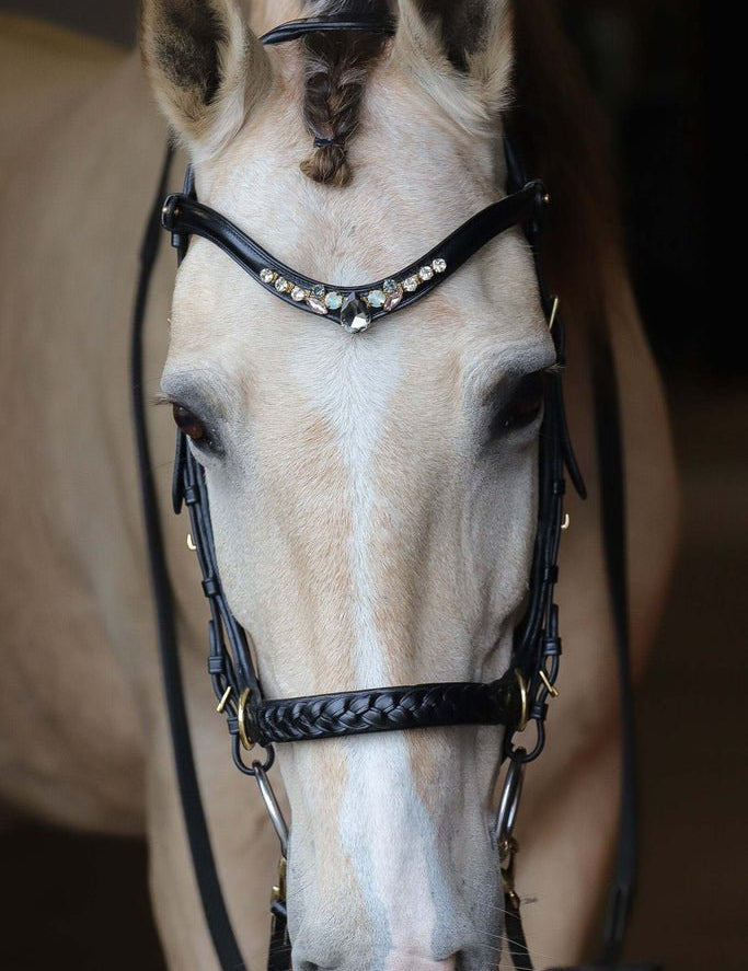 Masego Horsewear Misty Heron Browband - MASEGO horsewear - Equiluxe Tack