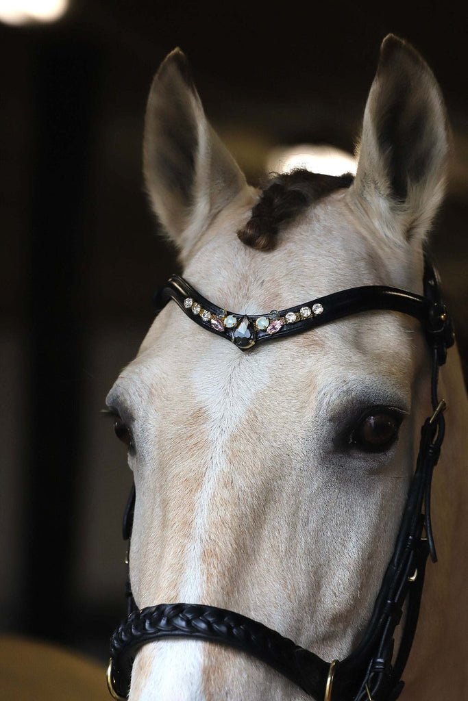 Masego Horsewear Misty Heron Browband - MASEGO horsewear - Equiluxe Tack