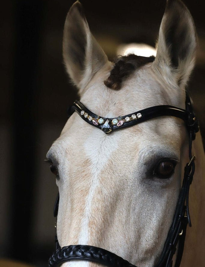 Masego Horsewear Misty Heron Browband - MASEGO horsewear - Equiluxe Tack