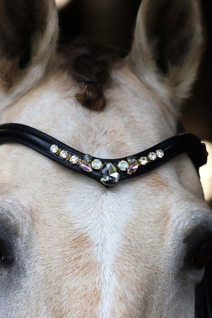 Masego Horsewear Misty Heron Browband - MASEGO horsewear - Equiluxe Tack