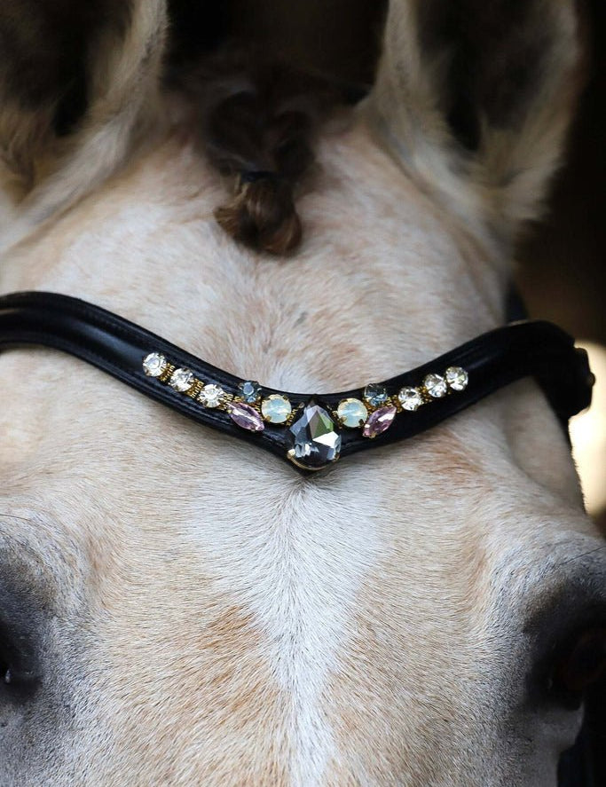 Masego Horsewear Misty Heron Browband - MASEGO horsewear - Equiluxe Tack
