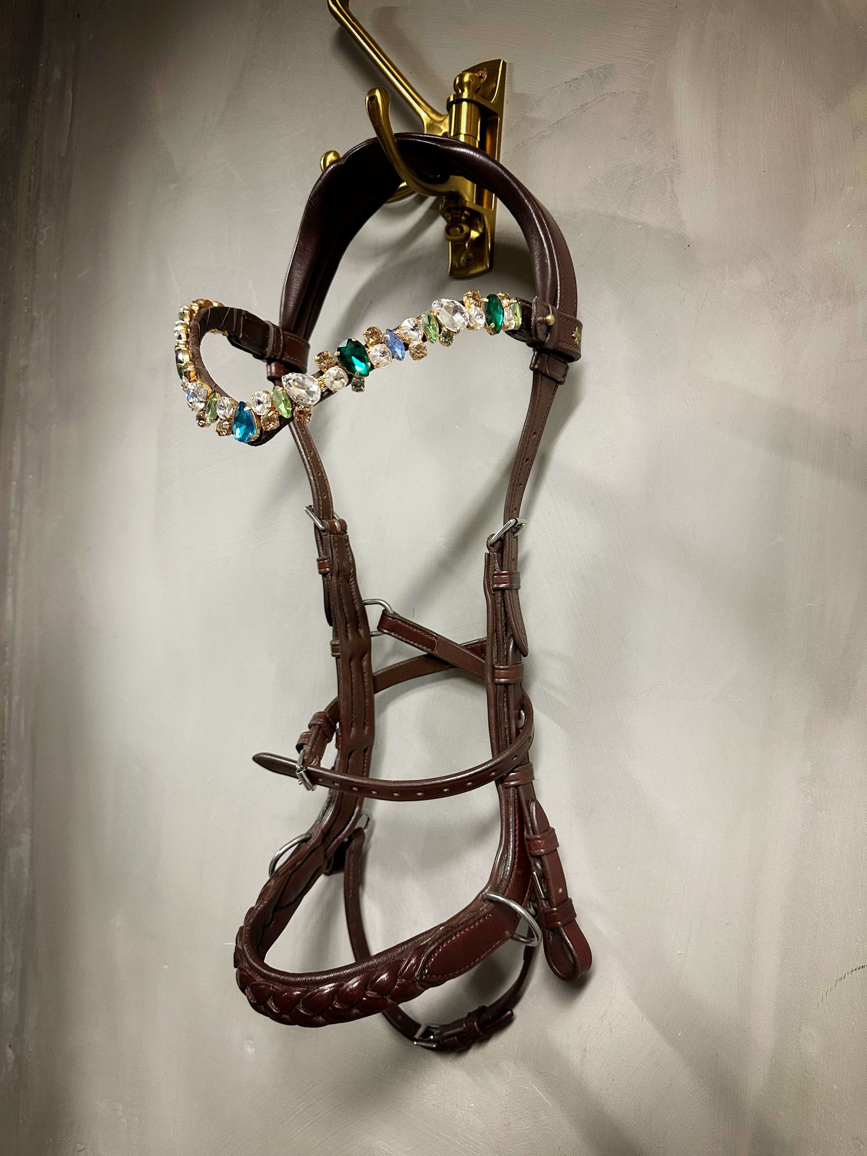 Masego Horsewear Odessa Bonita Multi Bridle Padded - SILVER - MASEGO horsewear - Equiluxe Tack