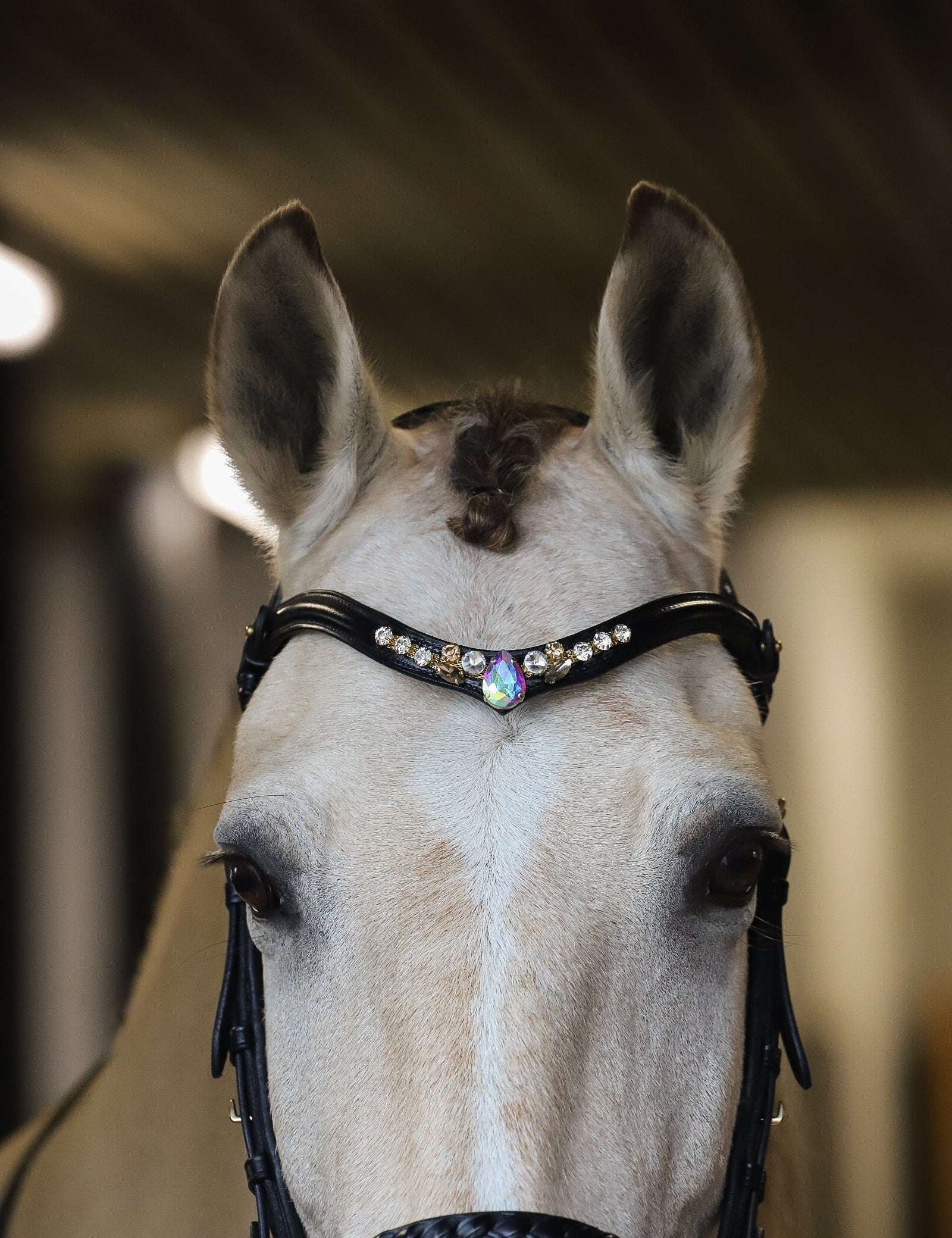 Masego Horsewear Rose Dove Browband - MASEGO horsewear - Equiluxe Tack