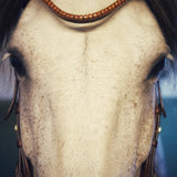 Masego Horsewear Slim klinker Golden peach Browband - MASEGO horsewear - Equiluxe Tack